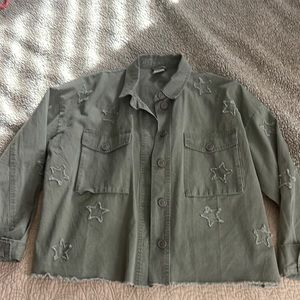 VICI army green jacket
